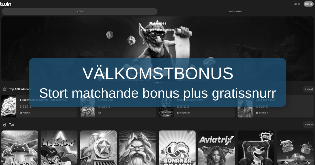 Twin Casino för svenska spelare